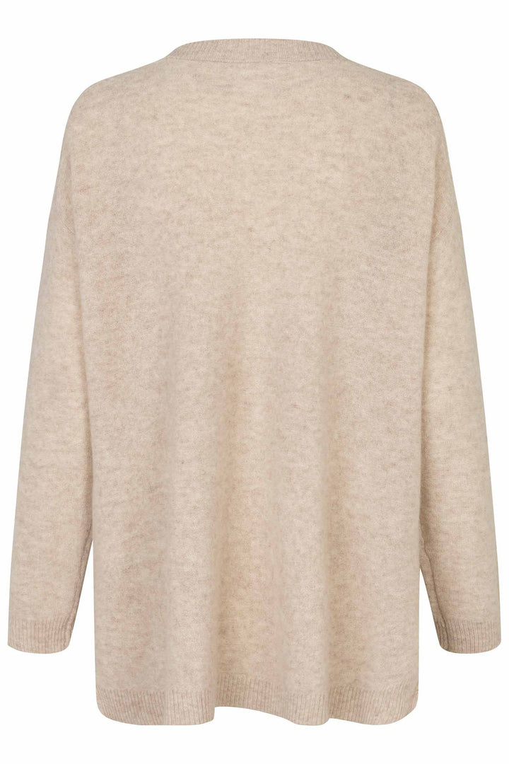 Masai MaFauniel Light Beige Wool Jumper 1009481 - Experience Boutique