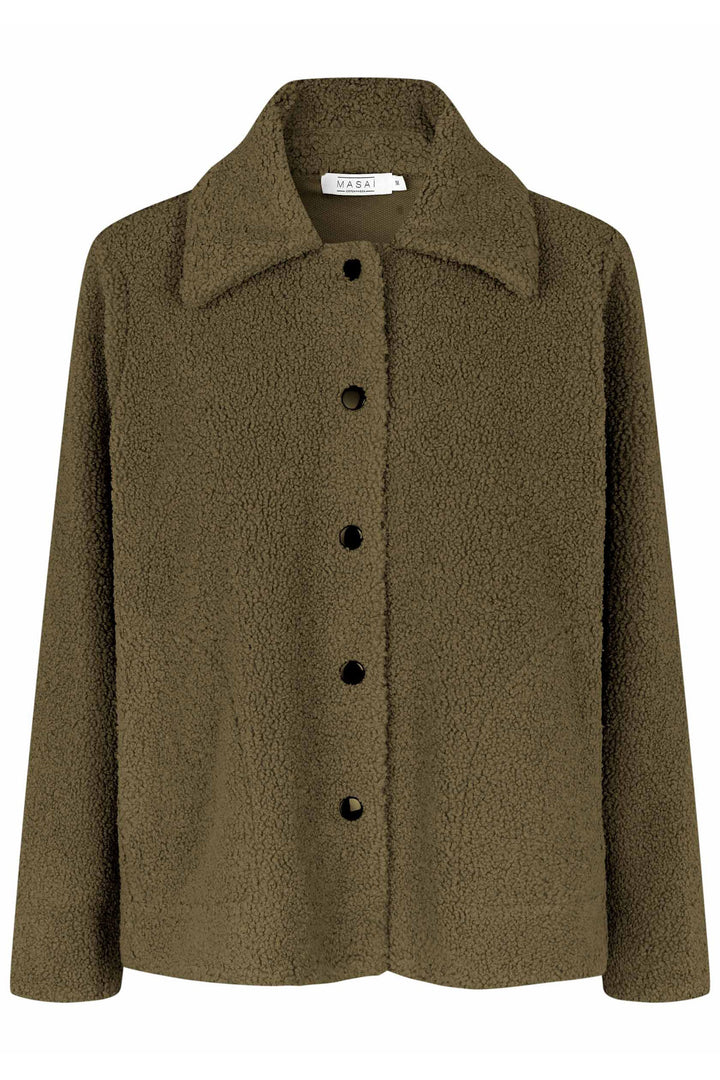 Masai MaJustin Sea Turtle Green Teddybear Jacket 1009778 - Experience Boutique