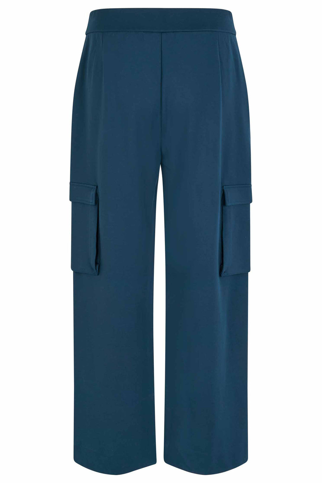 Masai MaPerpetua Moonlit Ocean Wide Leg Ponto Di Roma Trousers 1009733 - Experience Boutique