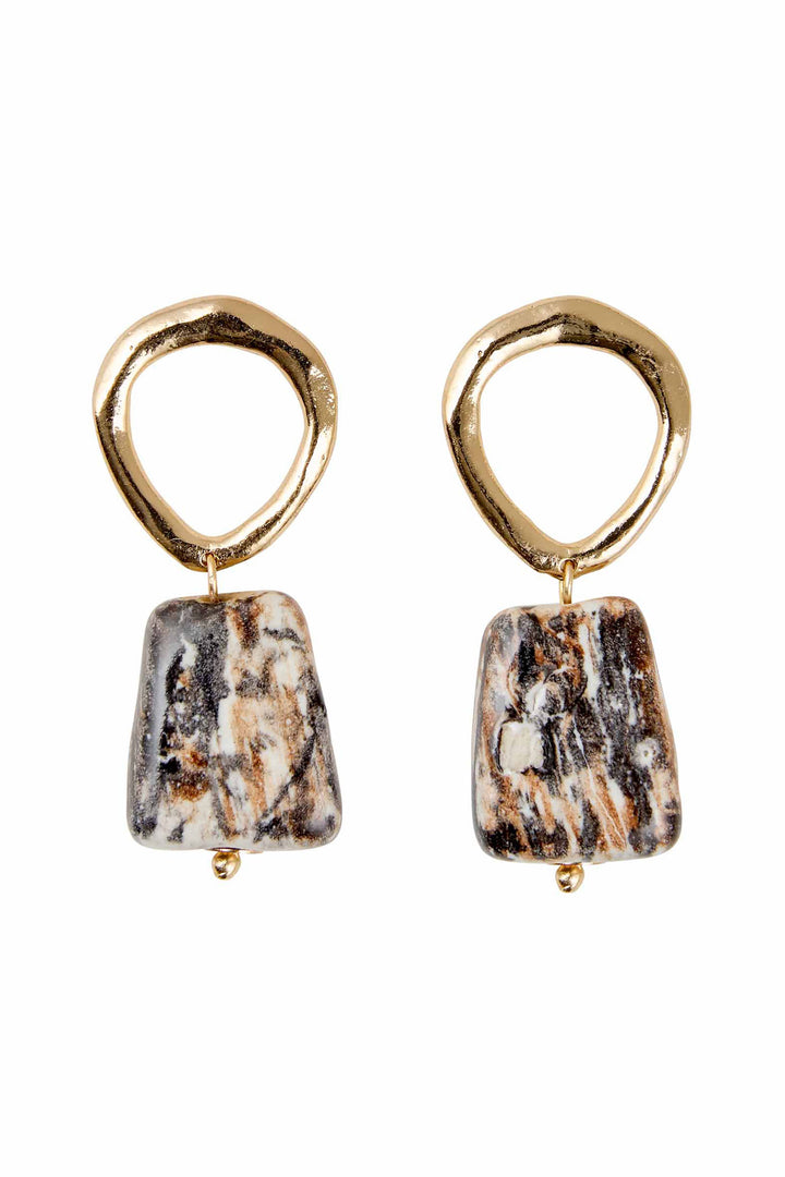 Masai MaRemi Ceramic Bead Drop Earrings 1009508 - Experience Boutique