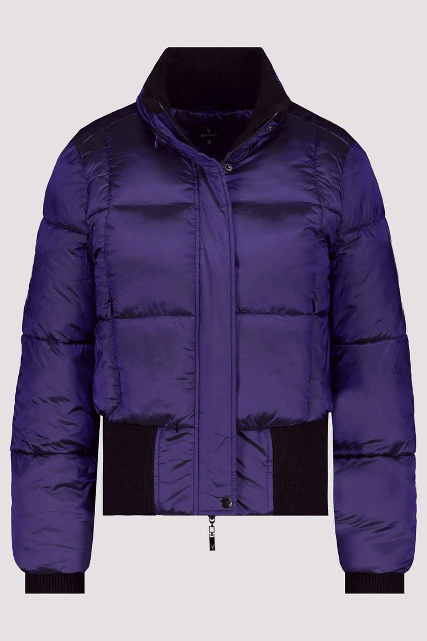 Monari 807077 Ink Purple Padded Coat – Experience