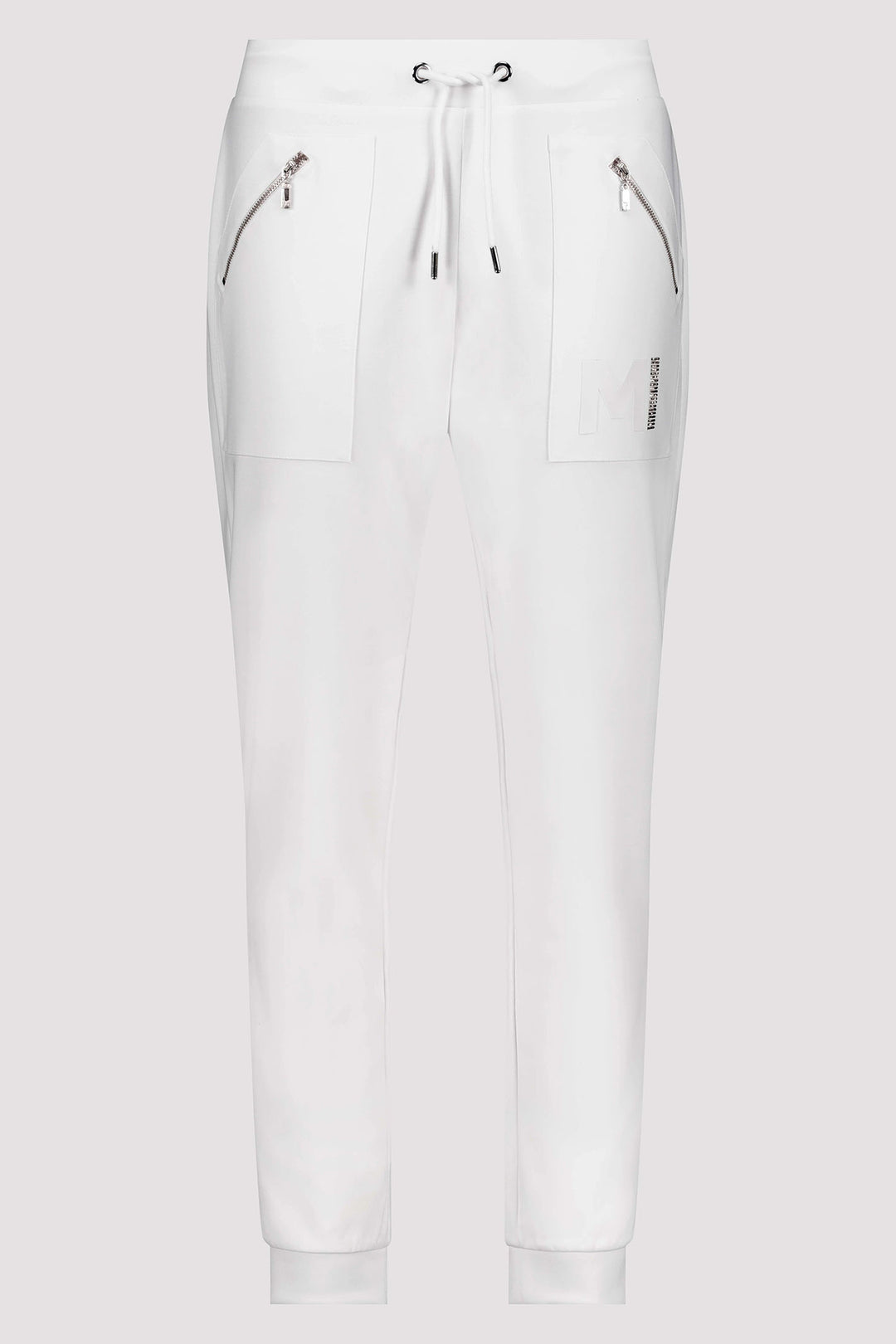 Monari Off White Jogger Trousers 409210 - Experience Boutique