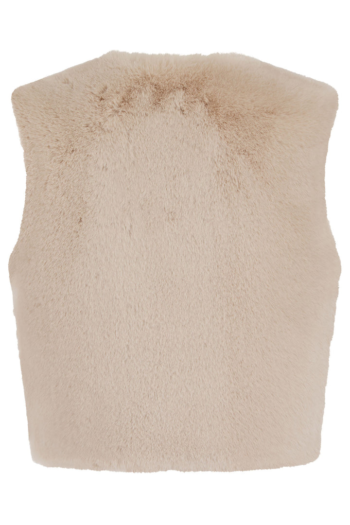 Nooki Edelweiss Mink Faux Fur Gilet - Experience Boutique