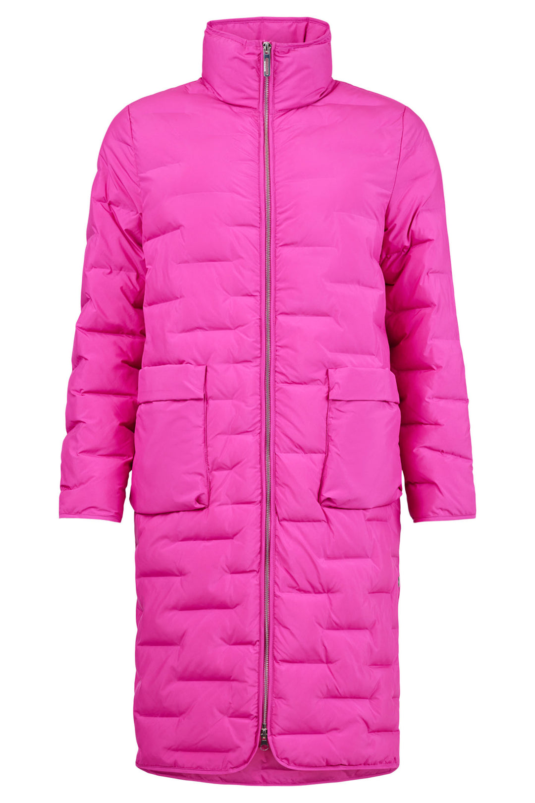 Normann 2234 55 Fuchsia Pink Padded Coat - Experience Boutique