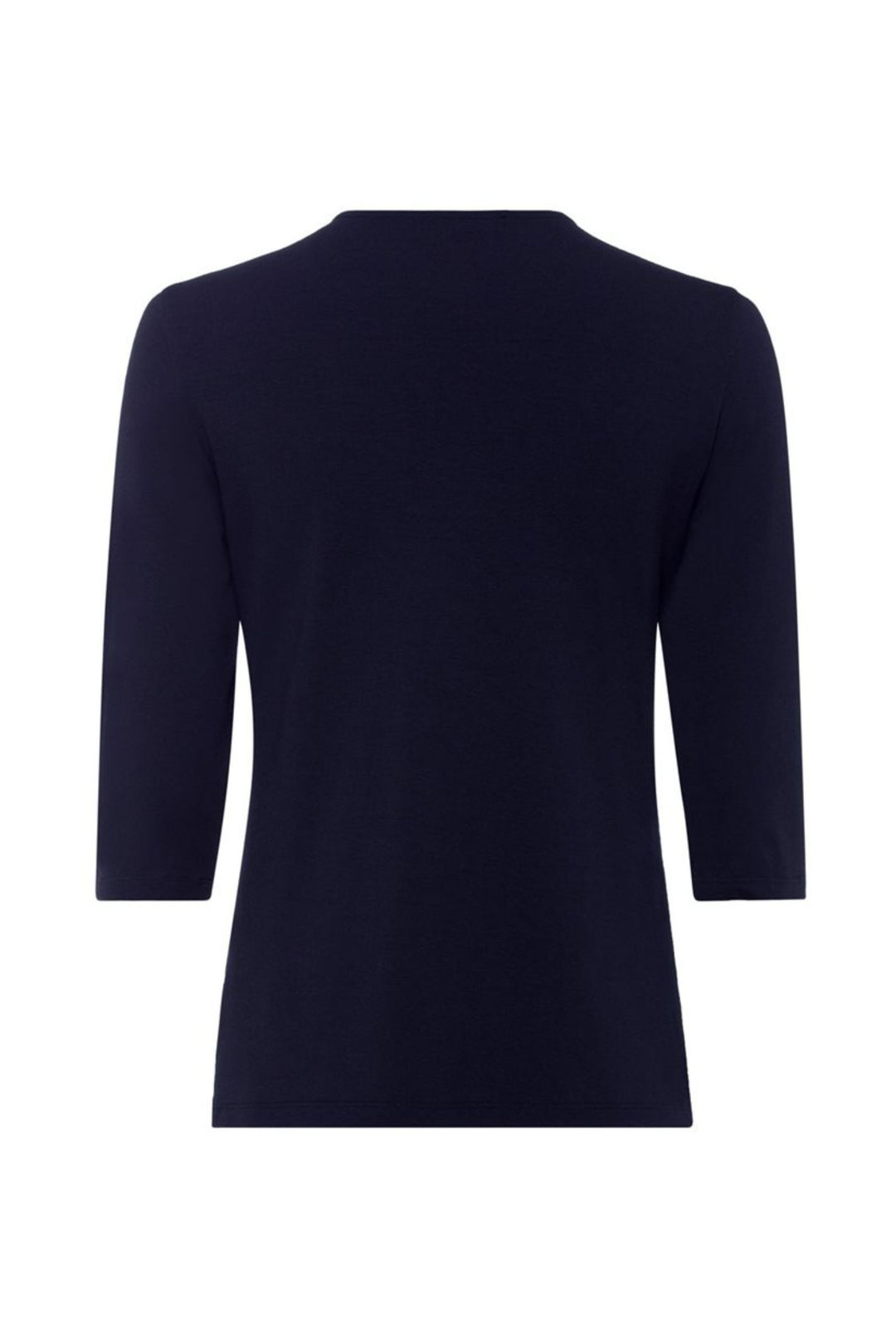 Olsen 11100107 Navy V-Neck 3/4 Sleeve Top