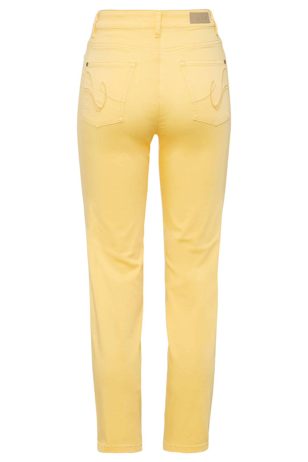 Olsen 14000625 Sunshine Yellow Mona Slim Power Stretch Jeans - Experience Boutique