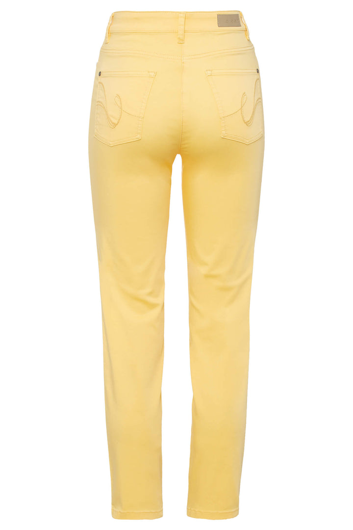 Olsen 14000625 Sunshine Yellow Mona Slim Power Stretch Jeans - Experience Boutique