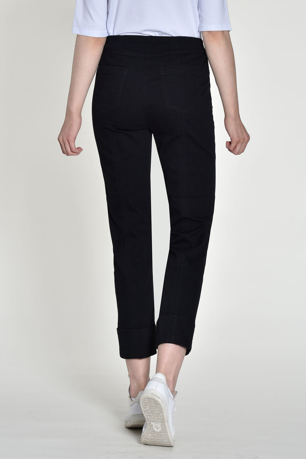 Robell Bella Jeans Power Stretch Denim Black 51628-05448 90 - Experience Boutique