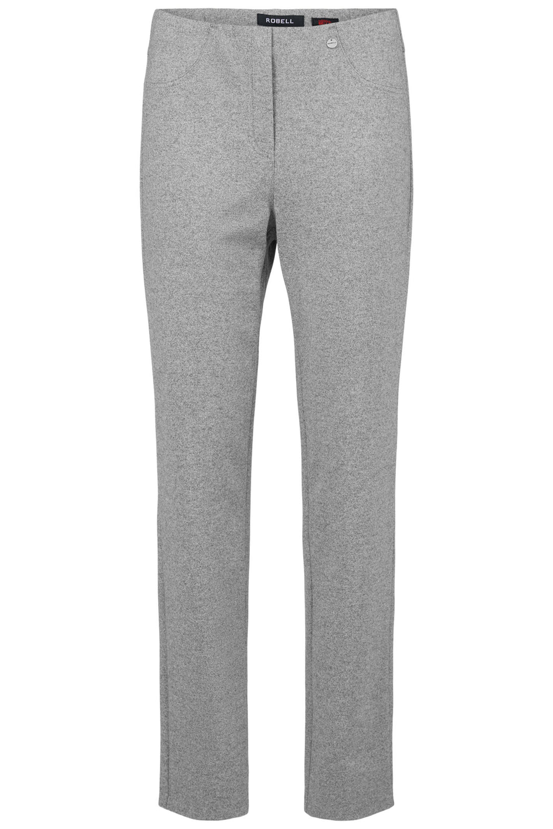 Robell Bella Pull-On Trousers Silver Grey 78cm 52564-5426 91 - Experience Boutique