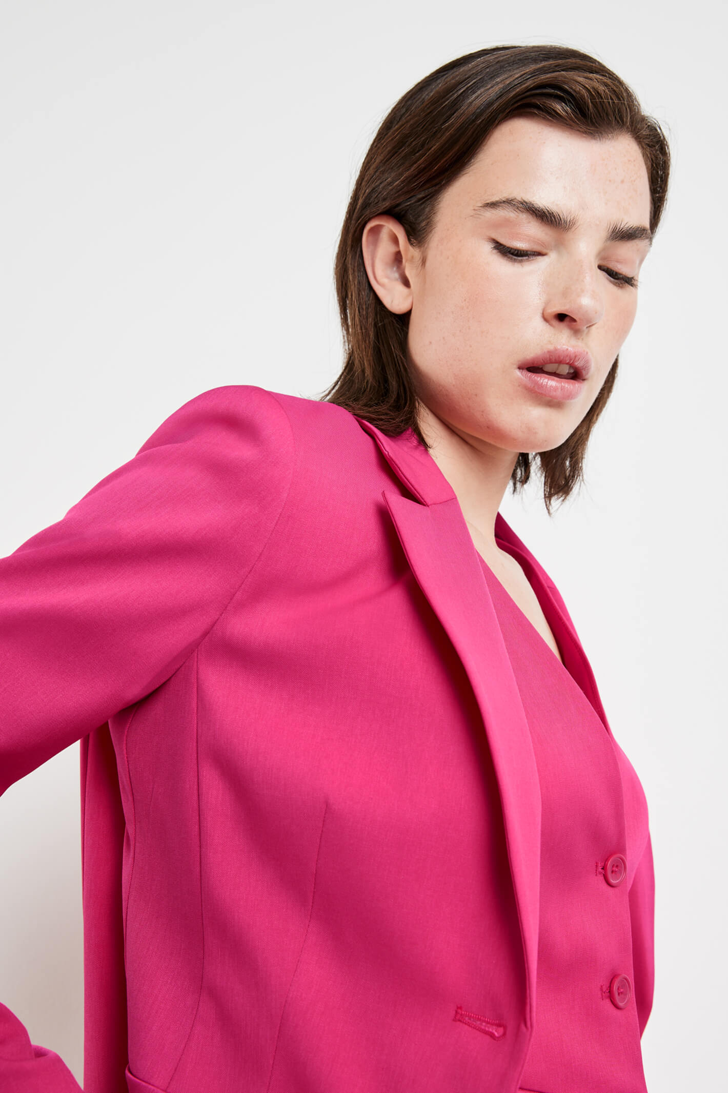 Pink 2024 boutique blazer