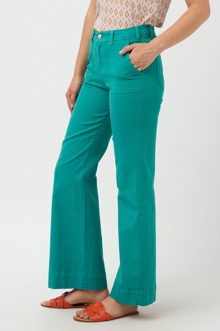 Tinta Ilde Jeans Emerald Green - Experience Boutique