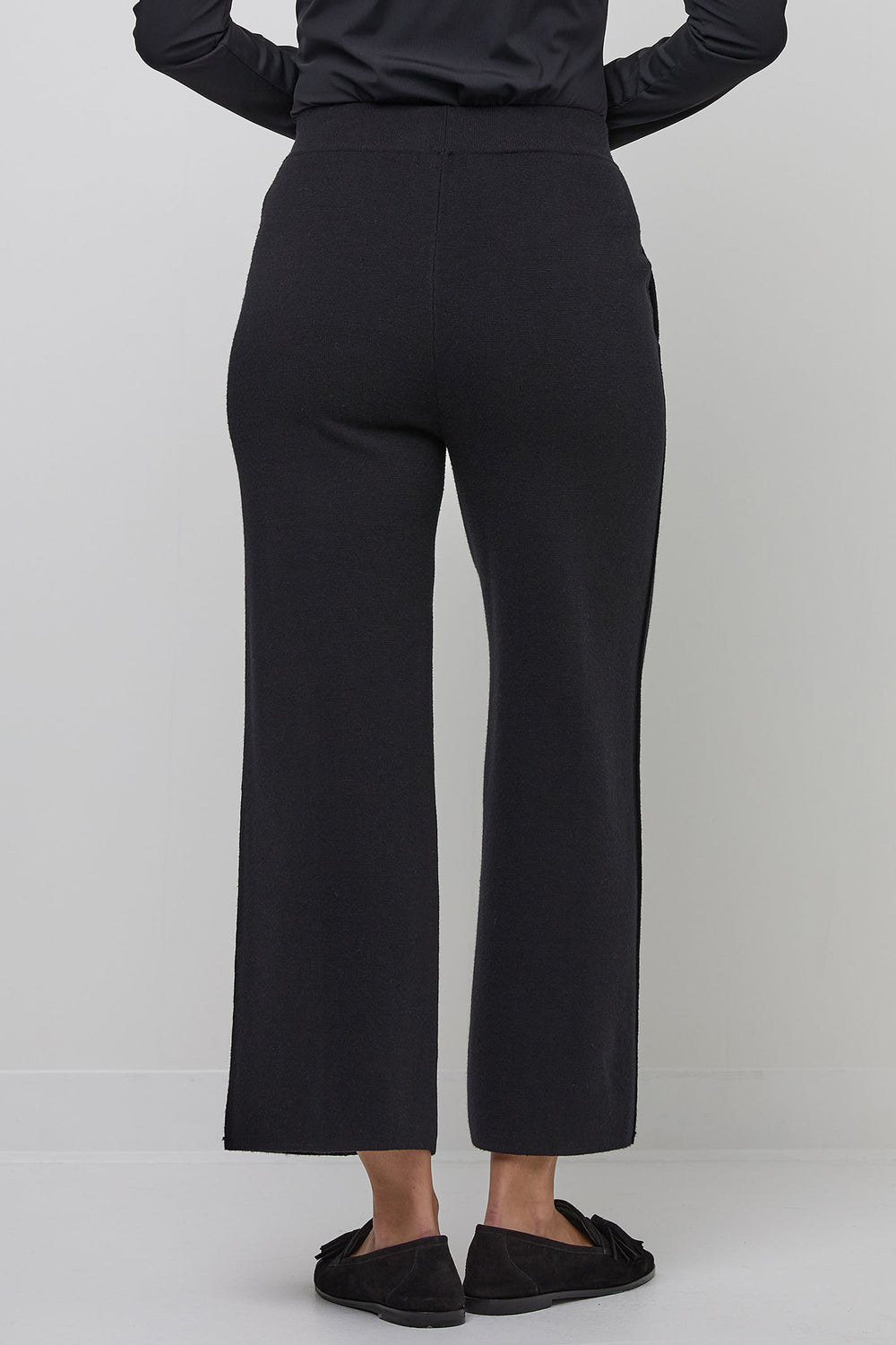 Uchuu CF24-123 Black Wide Leg Trousers - Experience Boutique