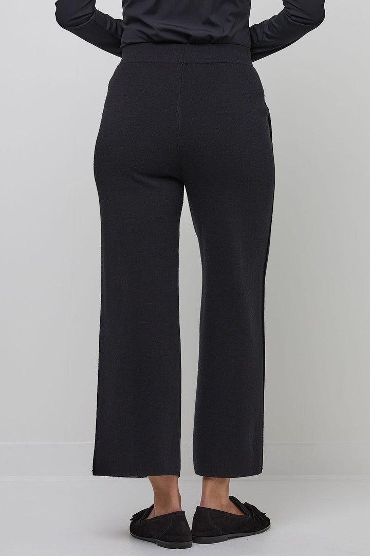 Uchuu CF24-123 Black Wide Leg Trousers - Experience Boutique