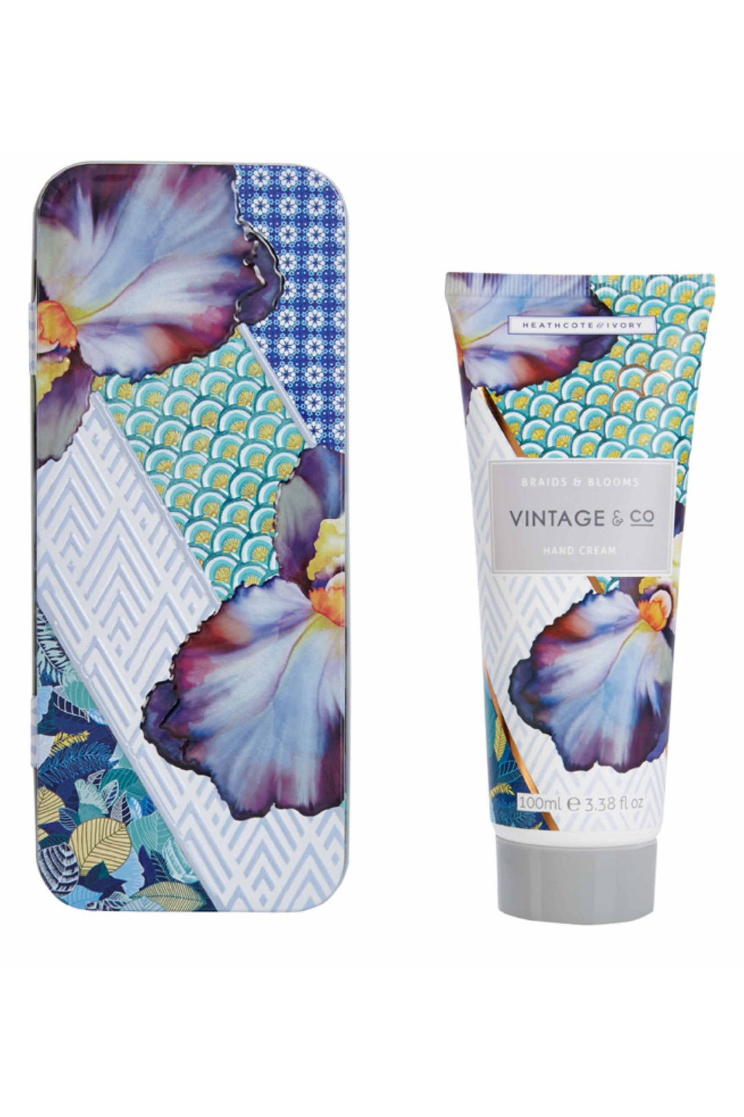 Vintage & Co Braids & Blooms Hand Cream in Tin - Experience Boutique