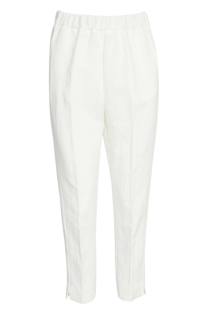 Naya NAS23 172 White Straight Leg Trousers