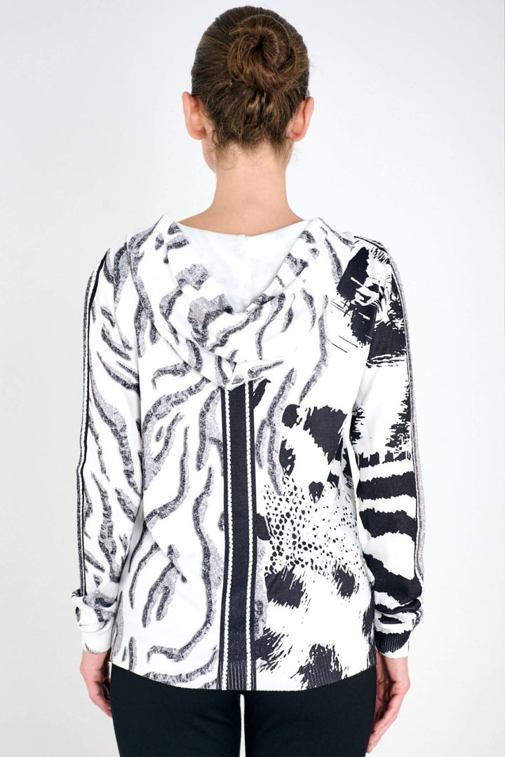 Off White 0057 Tiger Diamante Knitted Jumper