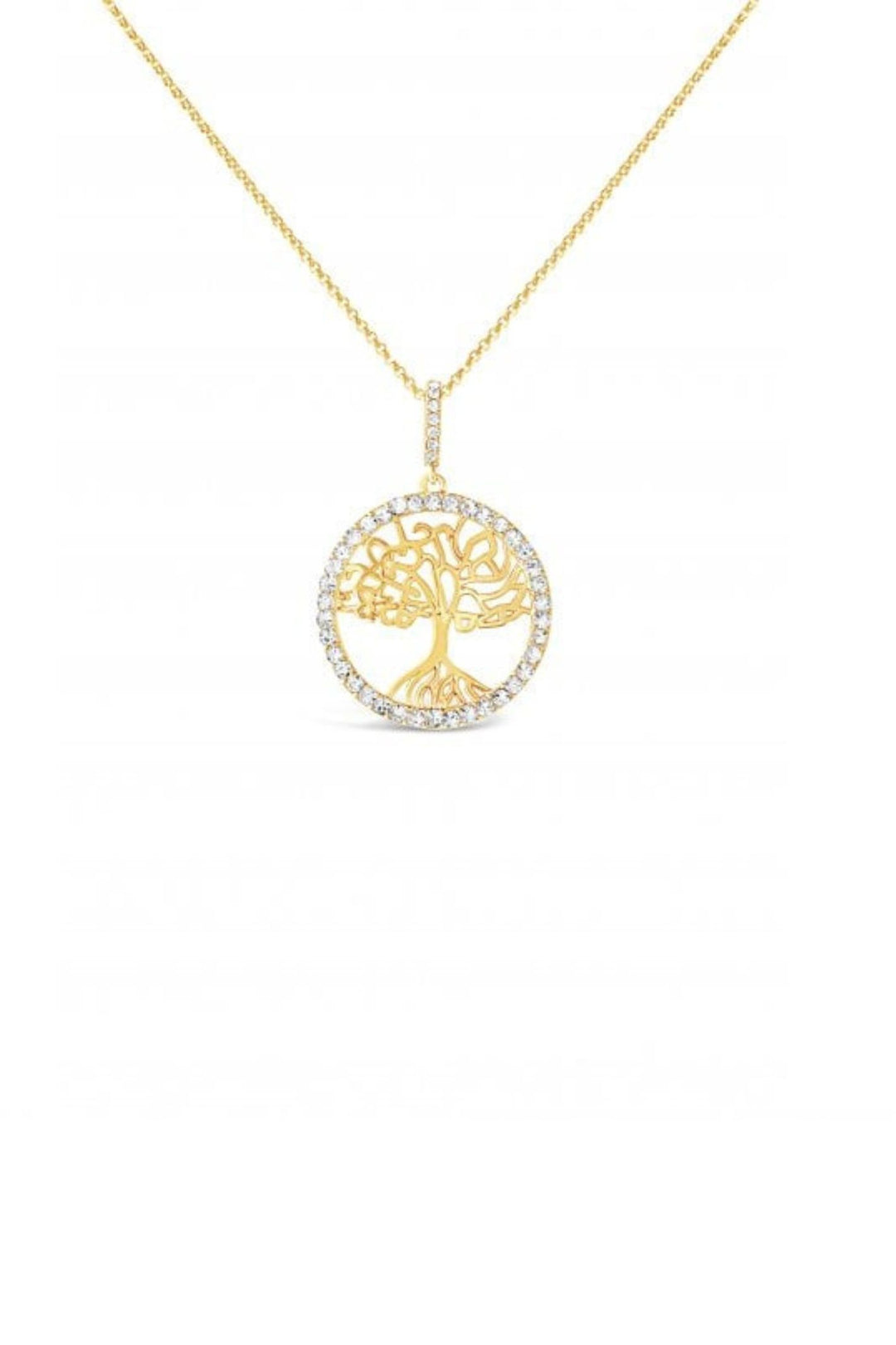 Park Lane Gold Plated Tree Of Life Necklace