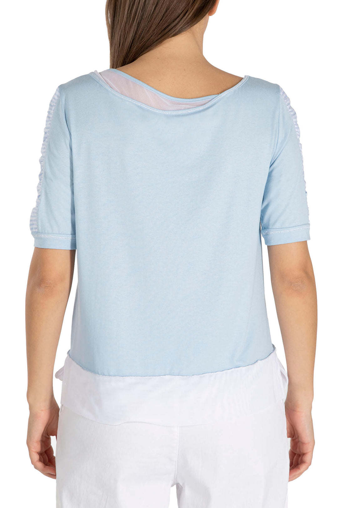 Elisa Cavaletti EJP235015405 Light Blue Top - Experience Boutique