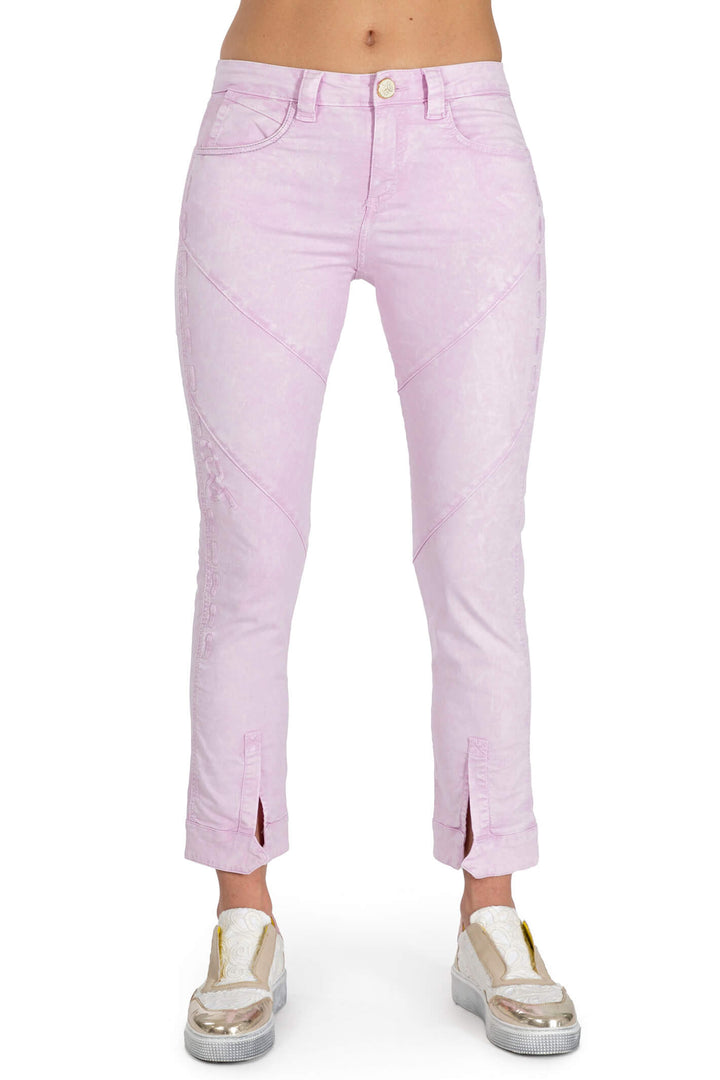 Elisa Cavaletti EJP236006400 Pink Cropped Trousers - Experience Boutique