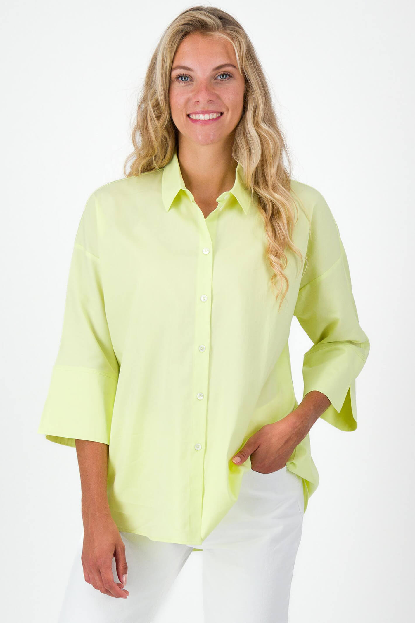 Just White Y2983 Lemon Drop Shirt