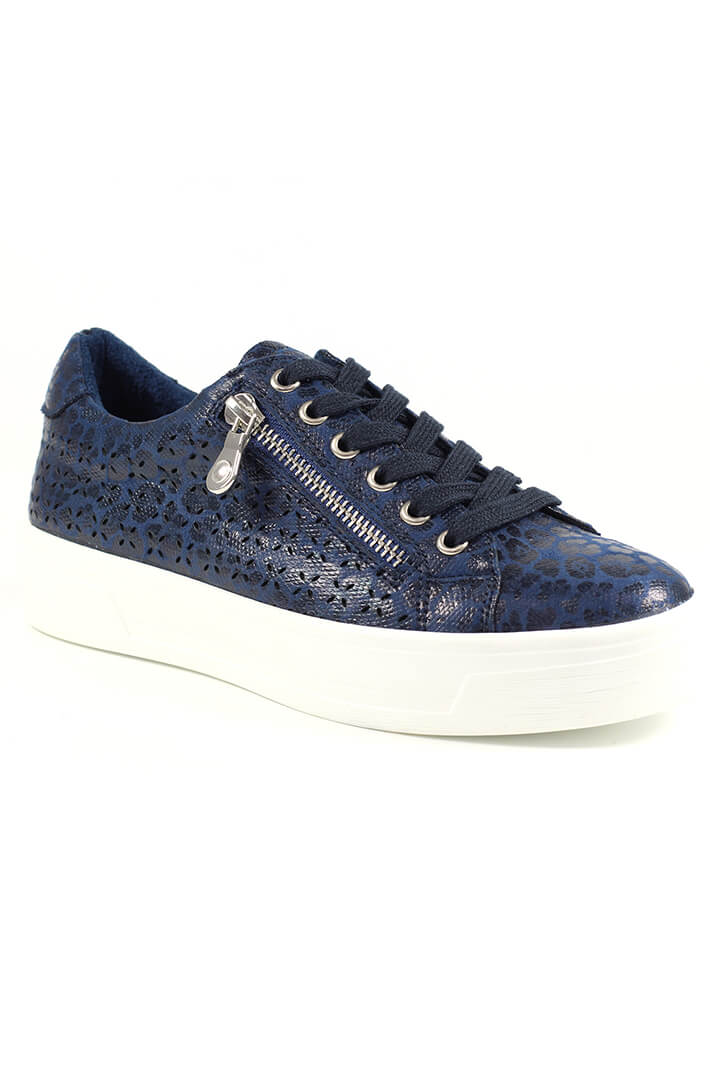 Lunar DLB009 Navy Charm Trainers - Experience Boutique