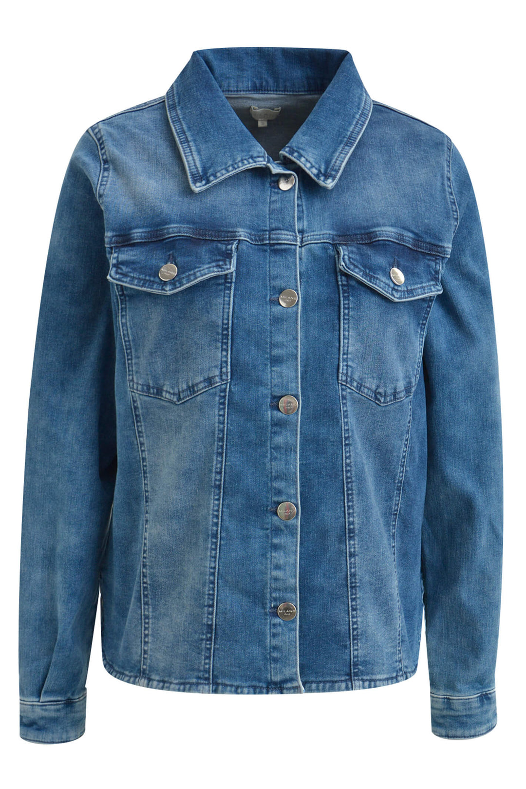 Milano 2151 Blue Denim Jacket - Experience Boutique