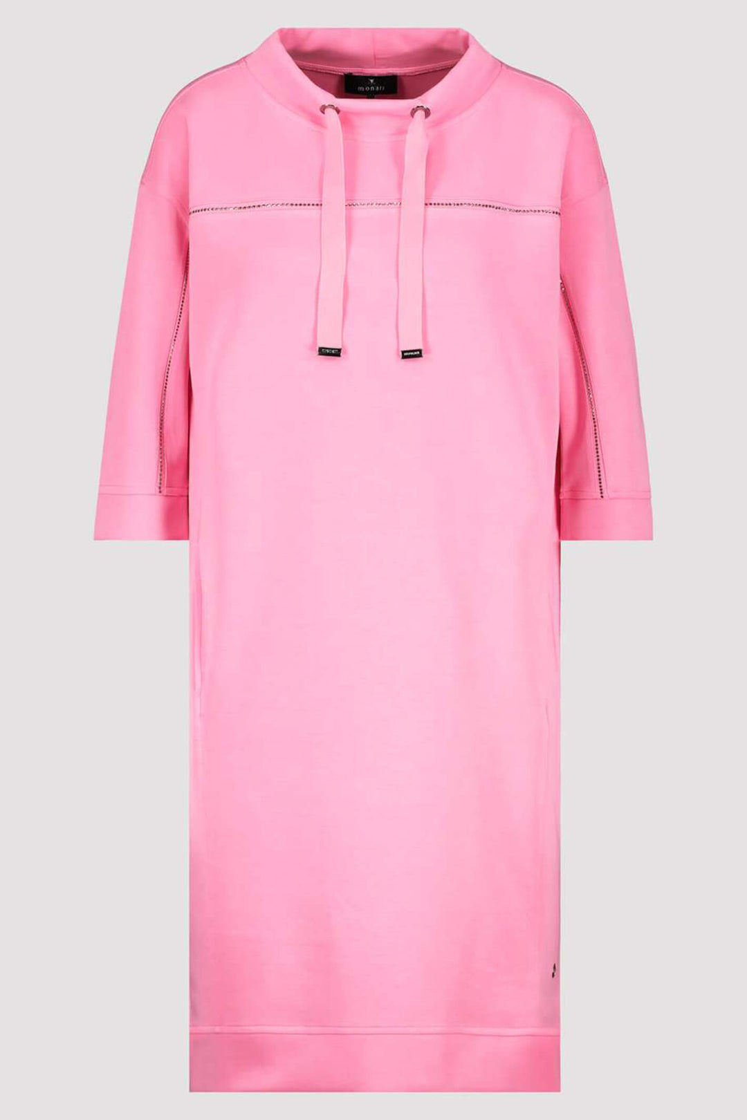 Monari 407515 Melon Pink Sweater Dress - Experience Boutique