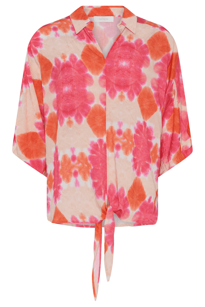 Noen 83352 81067 33 Pink Print Top - Experience Boutique