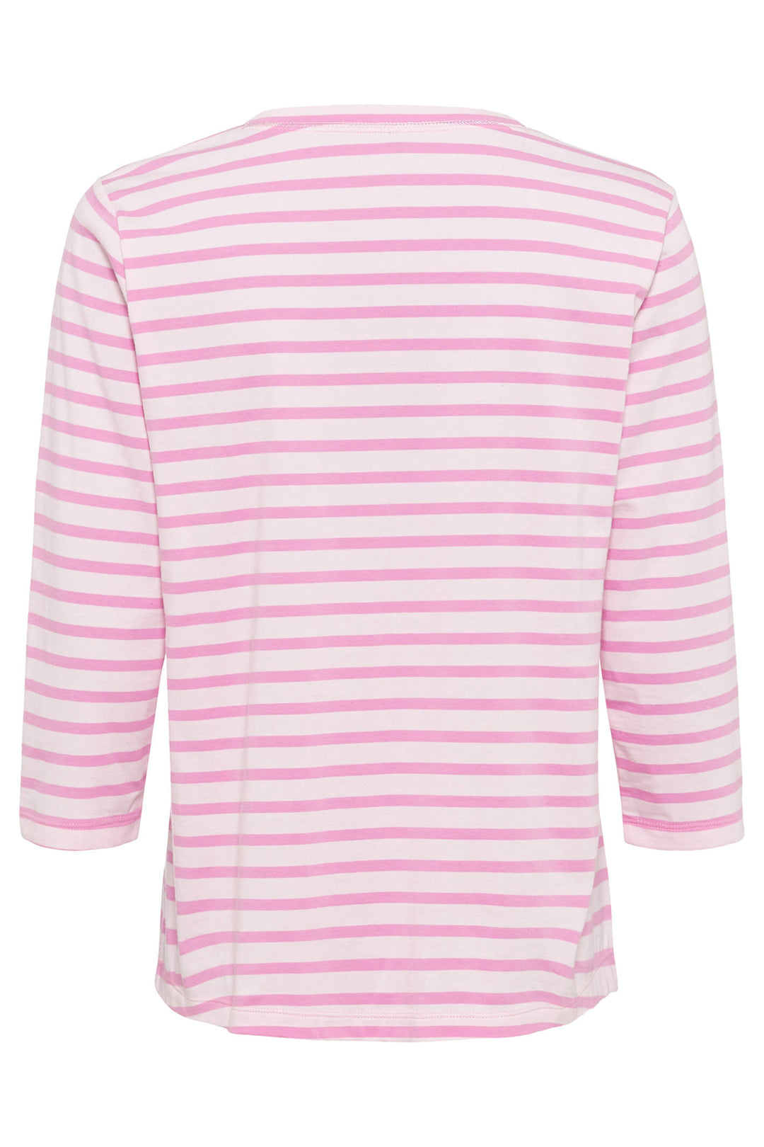 Olsen 11104537 Pink Stripe T-Shirt - Experience Boutique