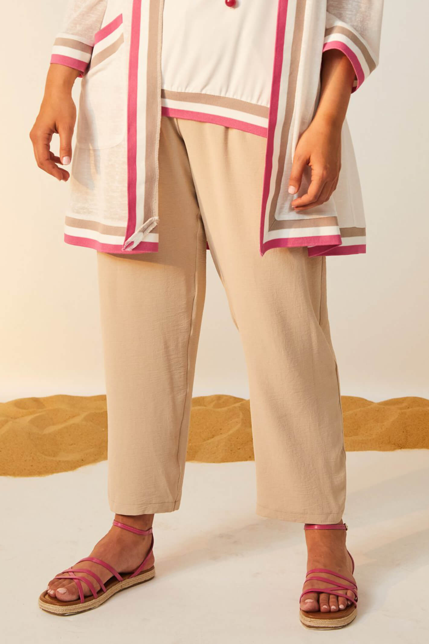 Plus wide leg trousers best sale